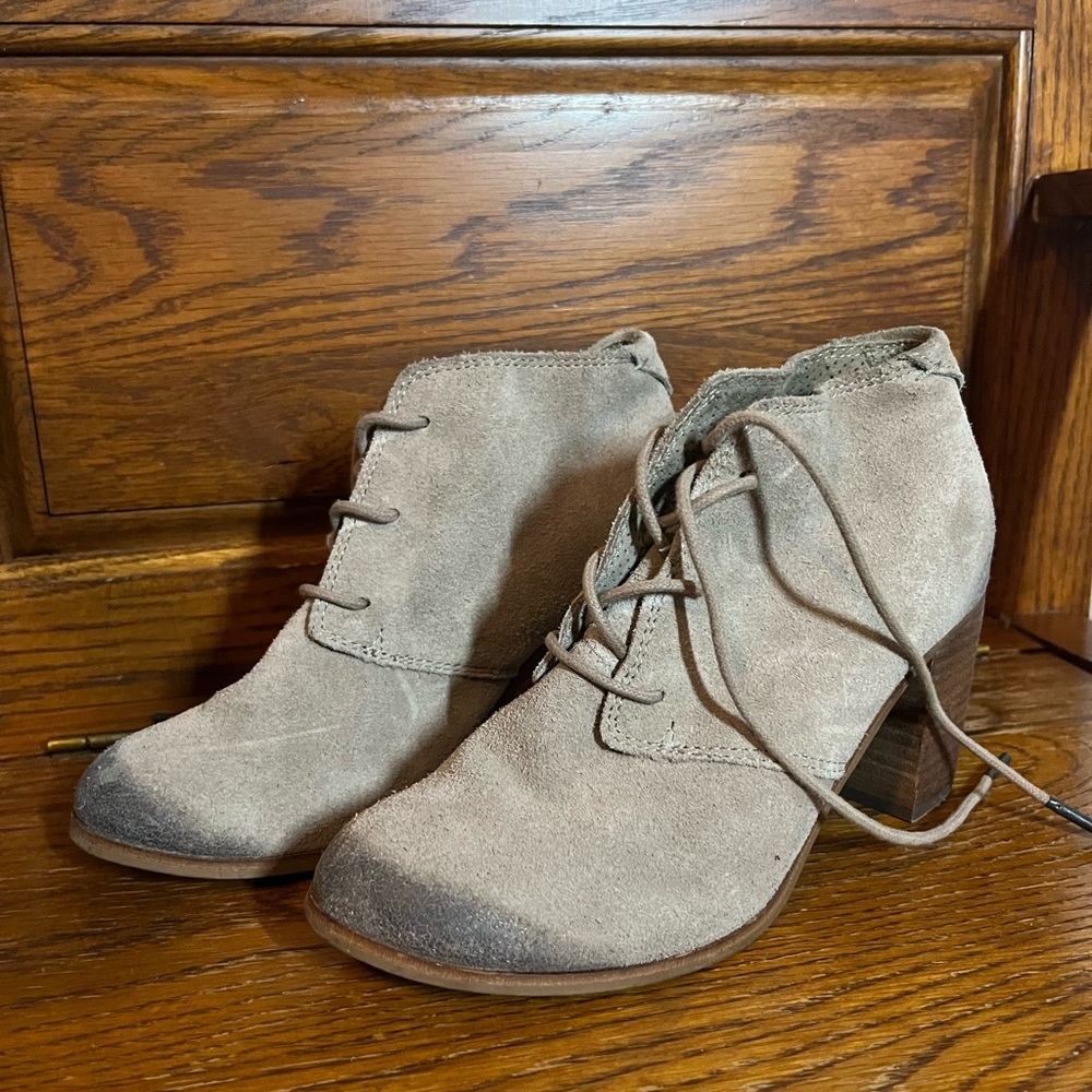 Tan Suede Boots
